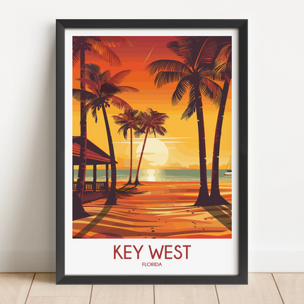 Key West Destination Art Gift