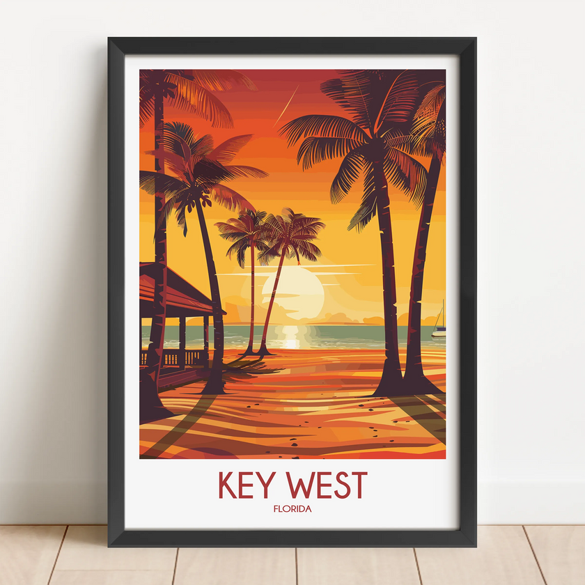 Key West Destination Art Gift