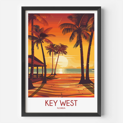 Key West Home Office Decor