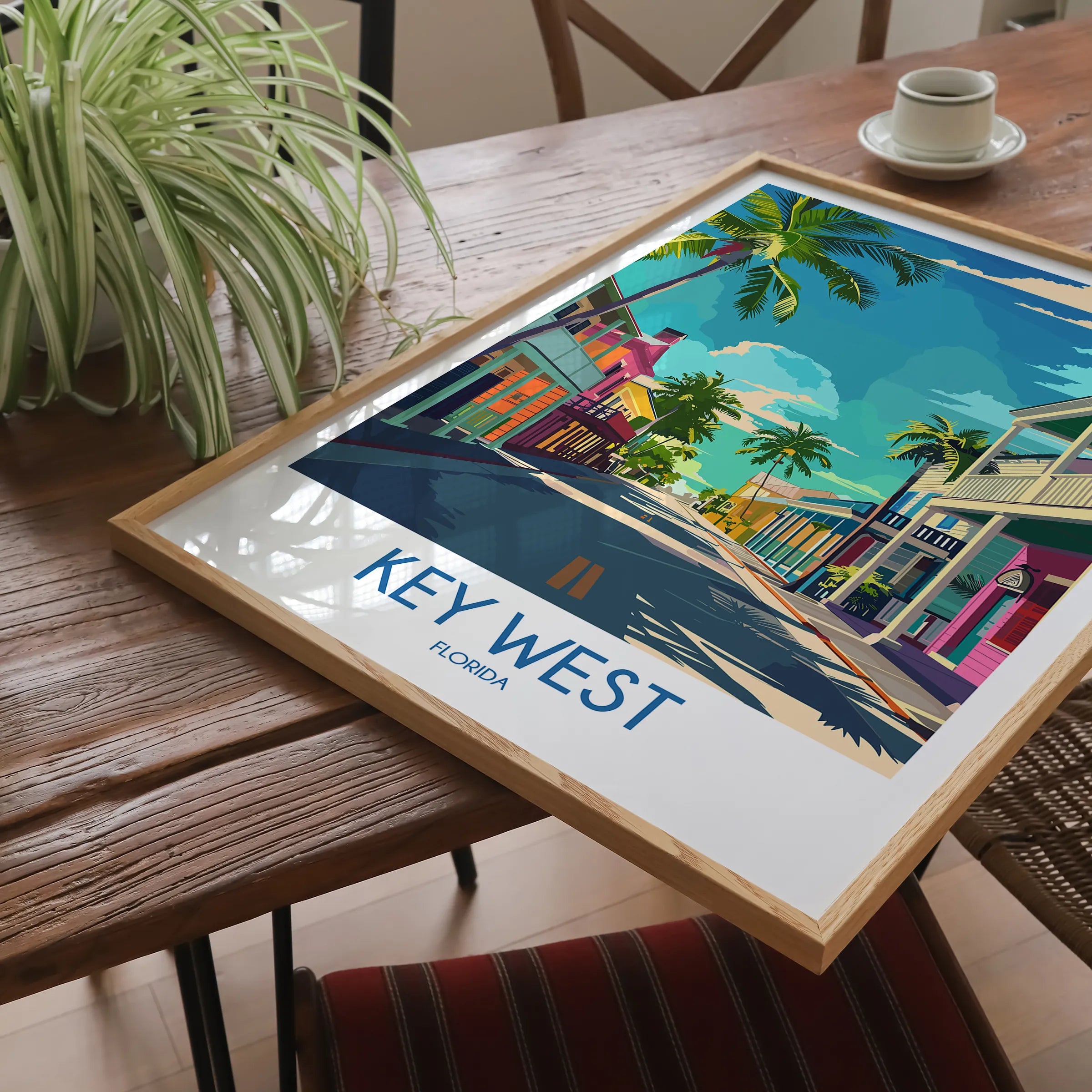 Key West Minimalist Wall Art