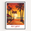 Key West Minimalist Wall Art
