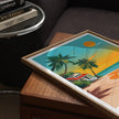 Key West Modern Travel Poster