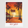Key West Scenic Landscape Art