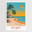 Key West Scenic Landscape Art