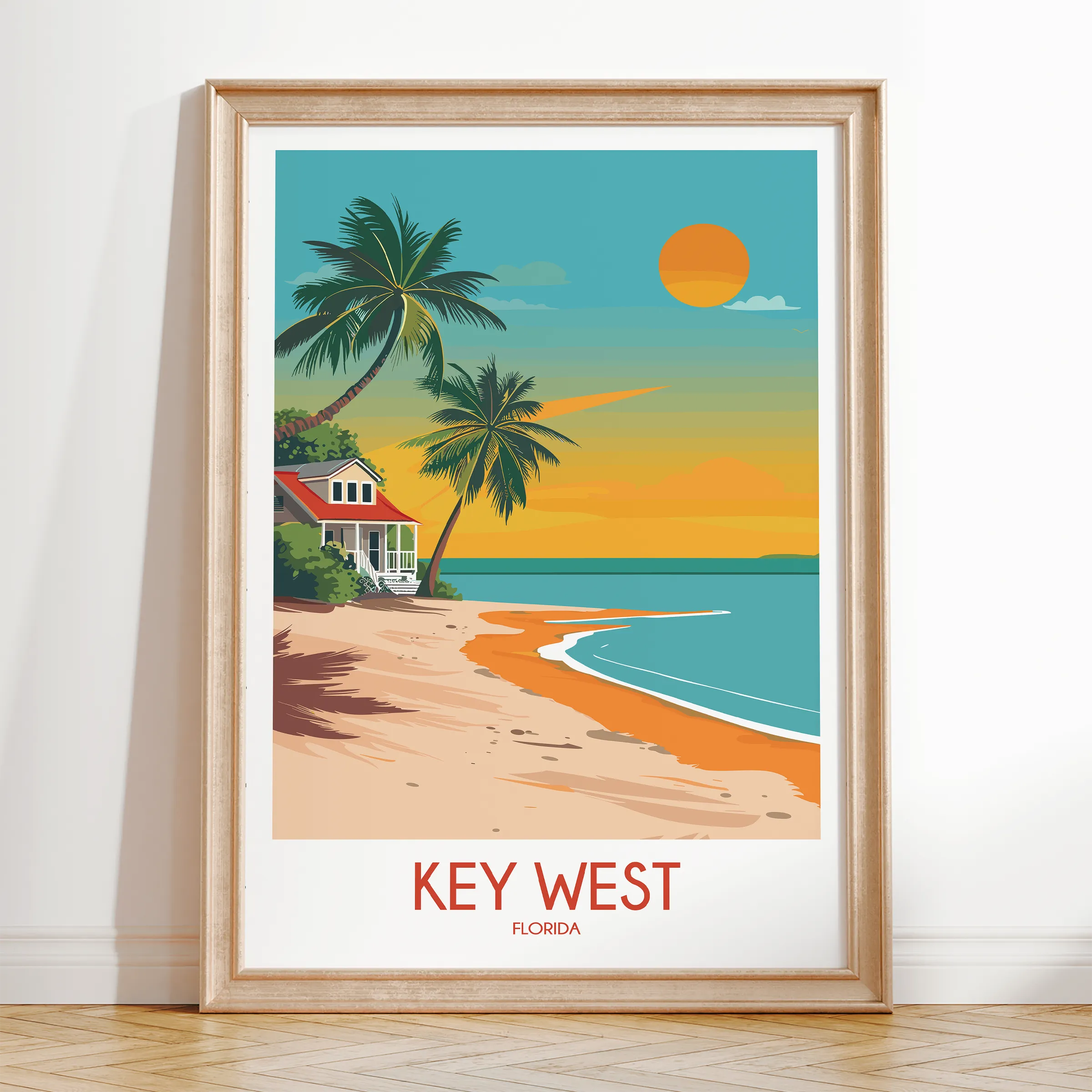 Key West Souvenir Poster Print