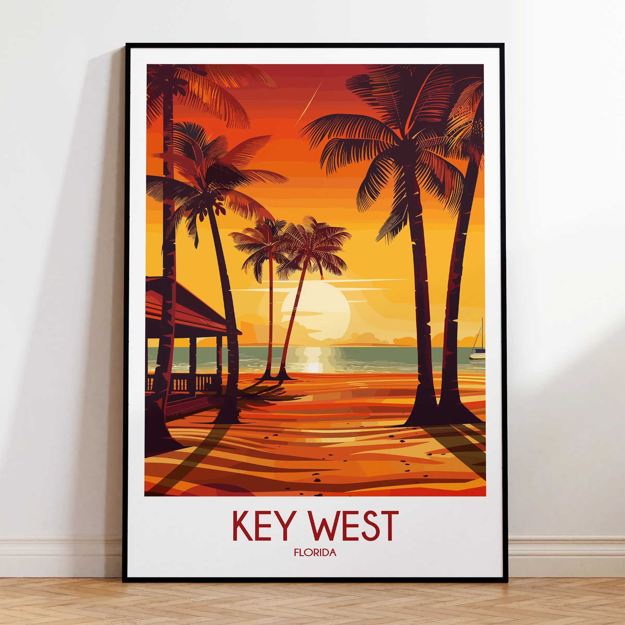 Key West Souvenir Poster Print