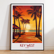 Key West Souvenir Poster Print