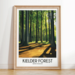Kielder Forest Scenic Landscape Art