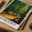 Kielder Forest Souvenir Poster Print