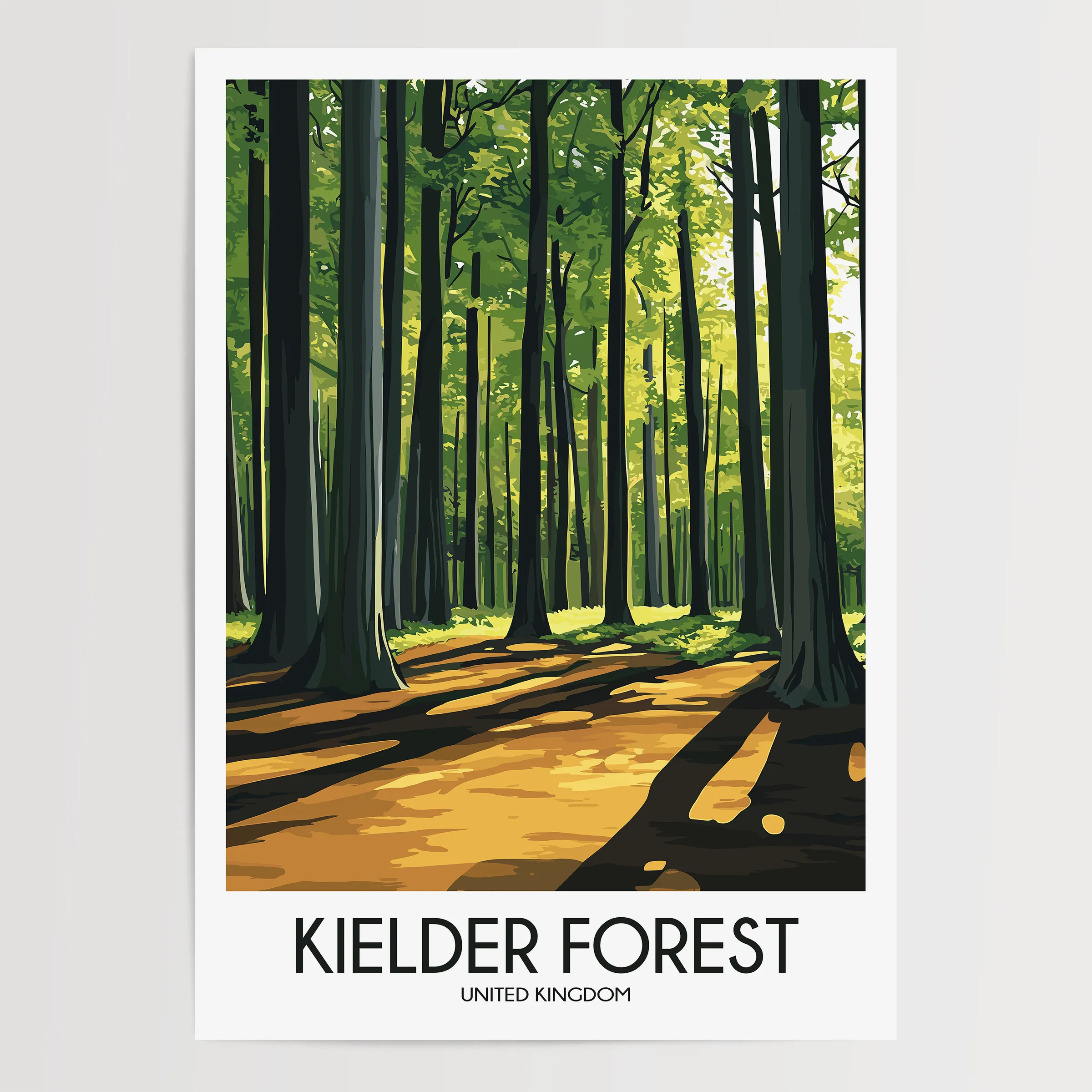 Kielder Forest Travel Memory Gift