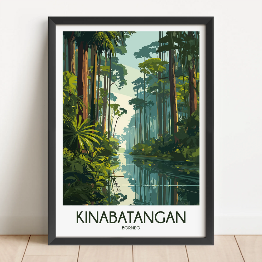 Kinabatangan River Gallery Quality Print