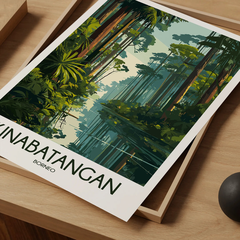 Kinabatangan River Home Office Decor