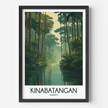 Kinabatangan Scenic Landscape Art