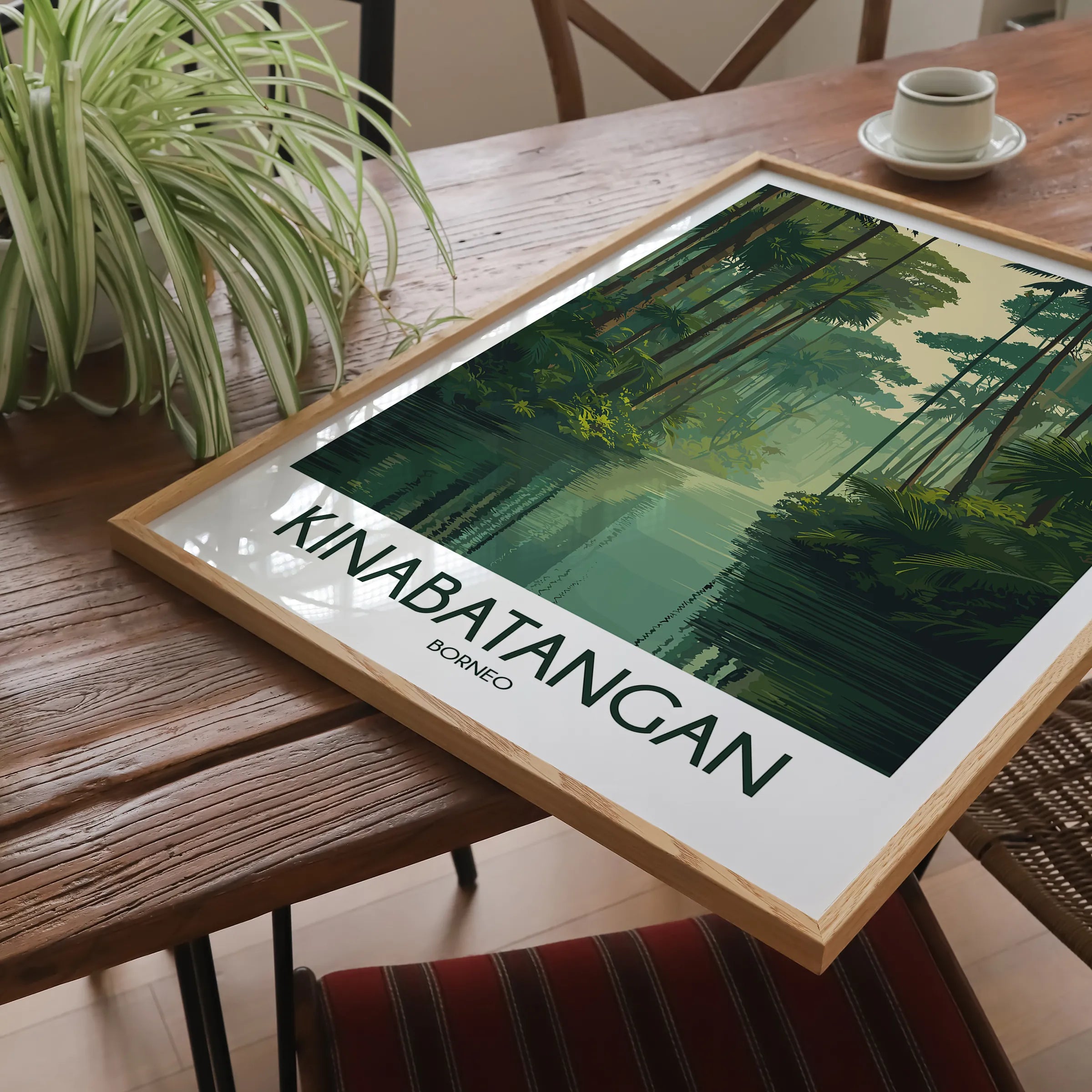 Kinabatangan Souvenir Poster Print