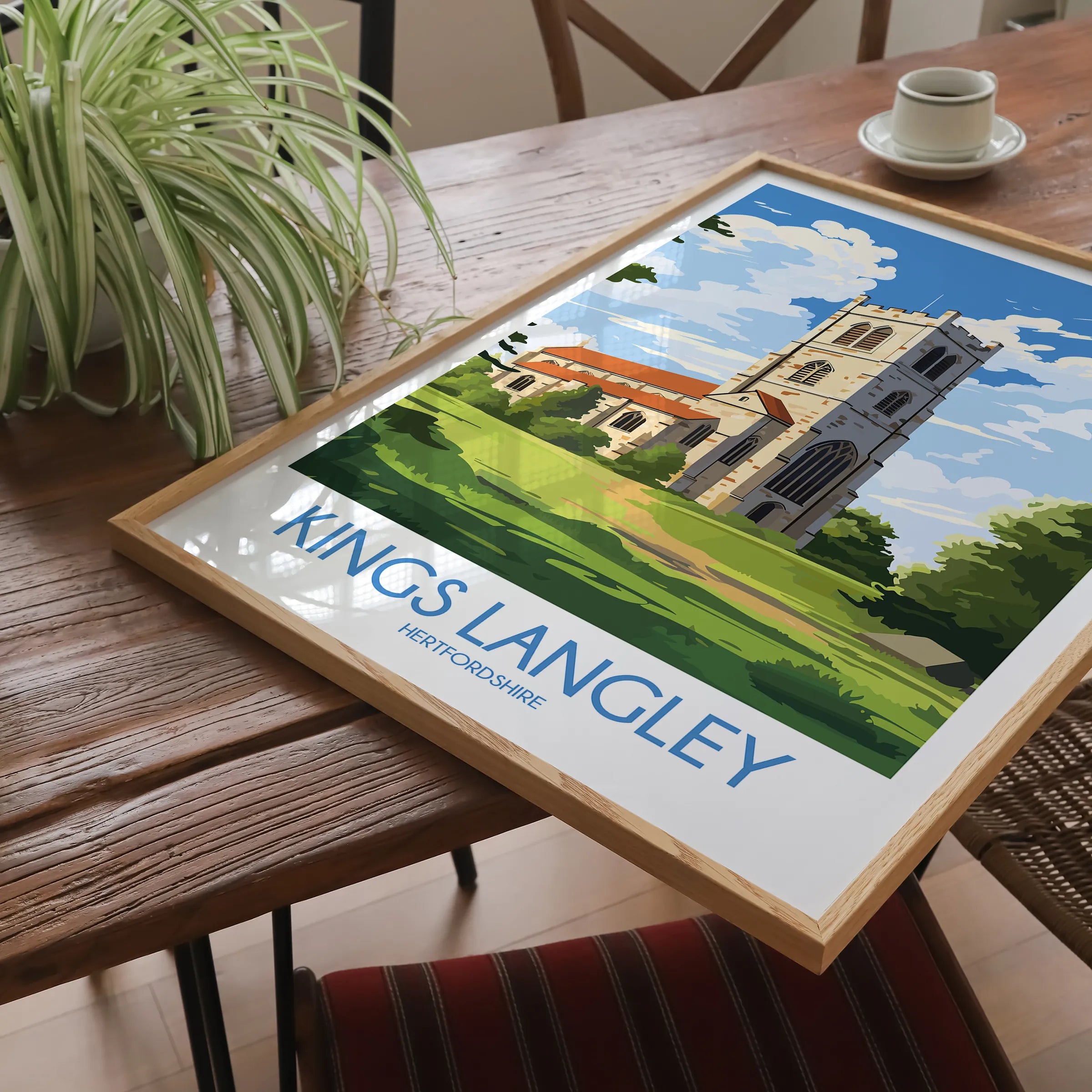 Kings Langley Minimalist Wall Art