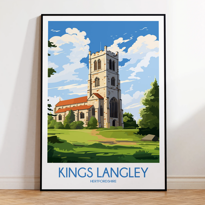 Kings Langley Souvenir Poster Print