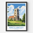 Kings Langley Vintage Style Print