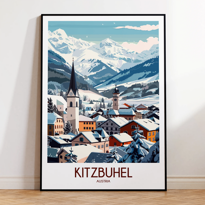 Kitzbuhel Destination Art Gift