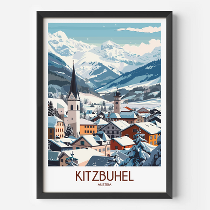 Kitzbuhel Minimalist Wall Art