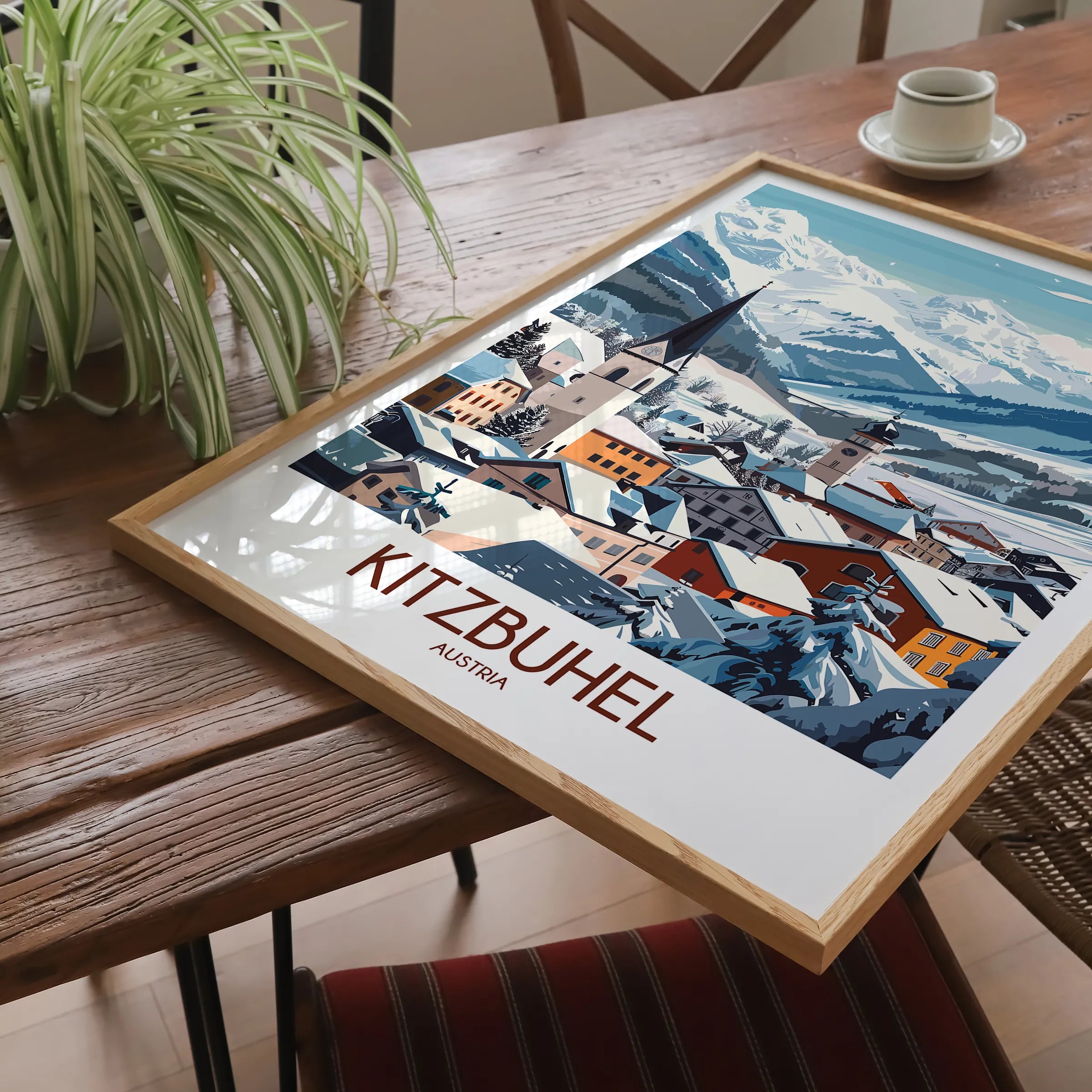 Kitzbuhel Scenic Landscape Art
