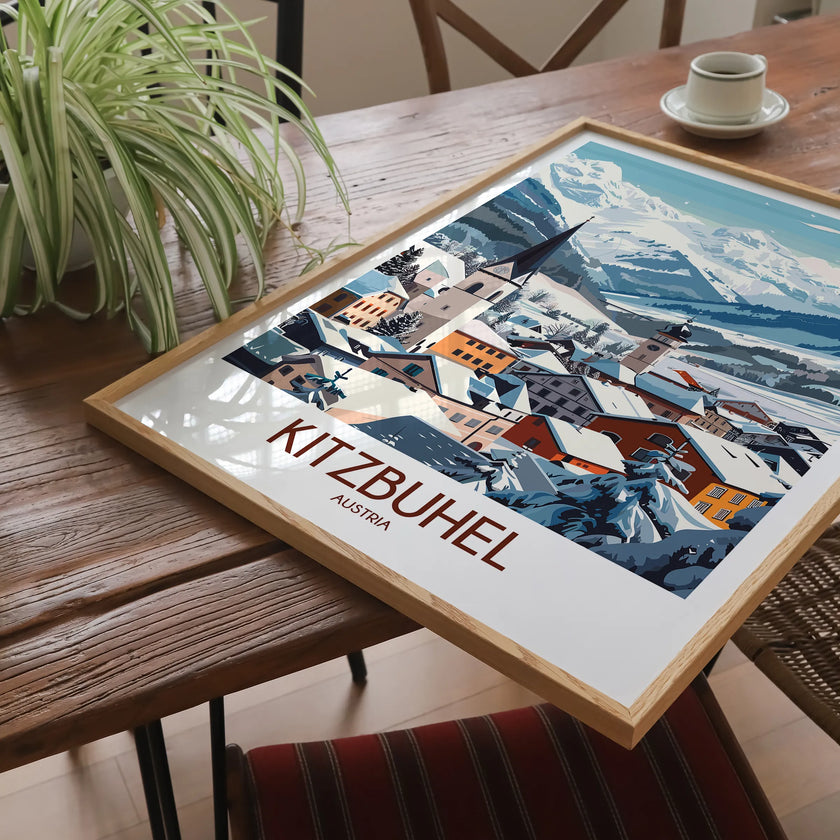 Kitzbuhel Scenic Landscape Art
