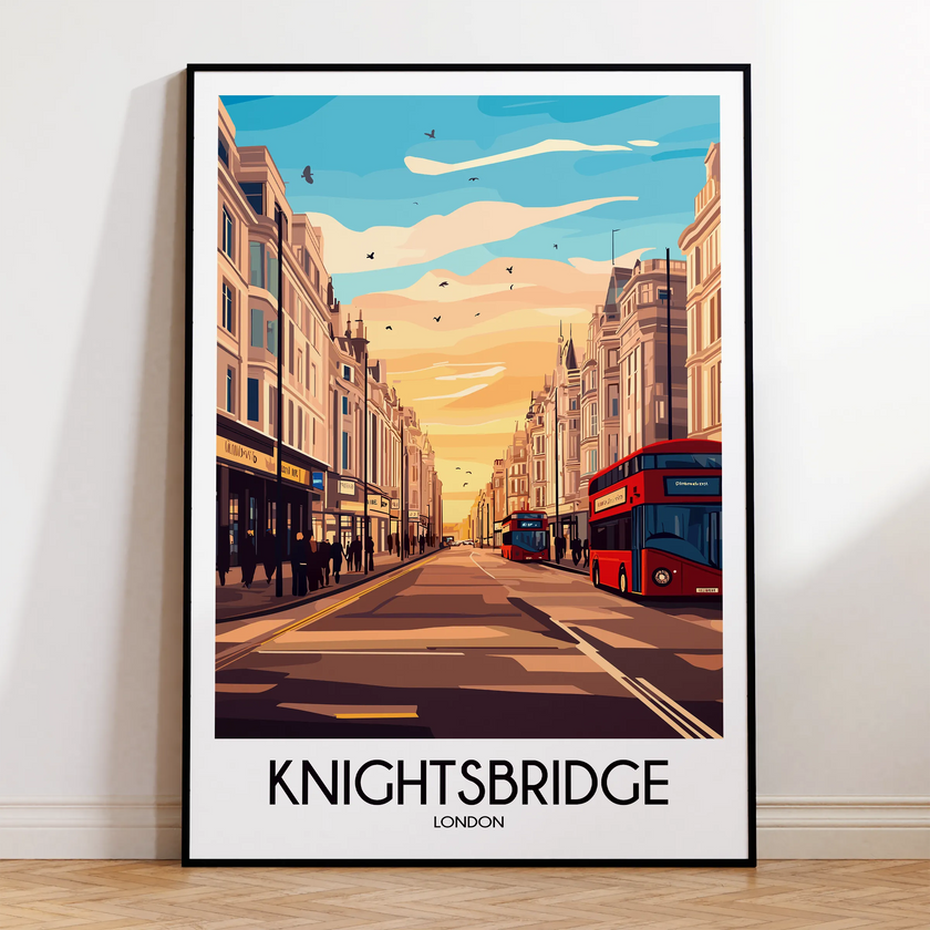Knightsbridge Souvenir Poster Print
