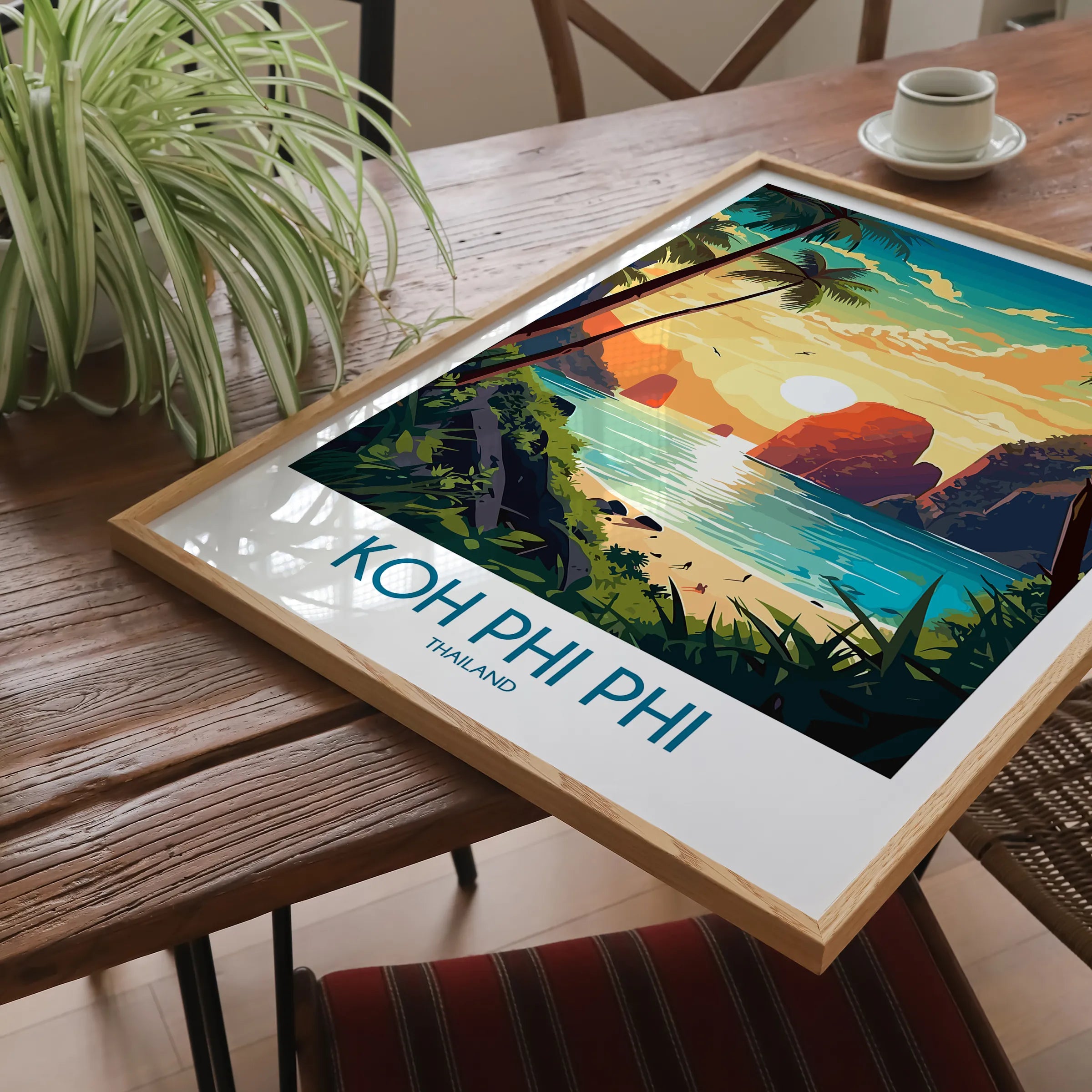 Koh Phi Phi Destination Art Gift