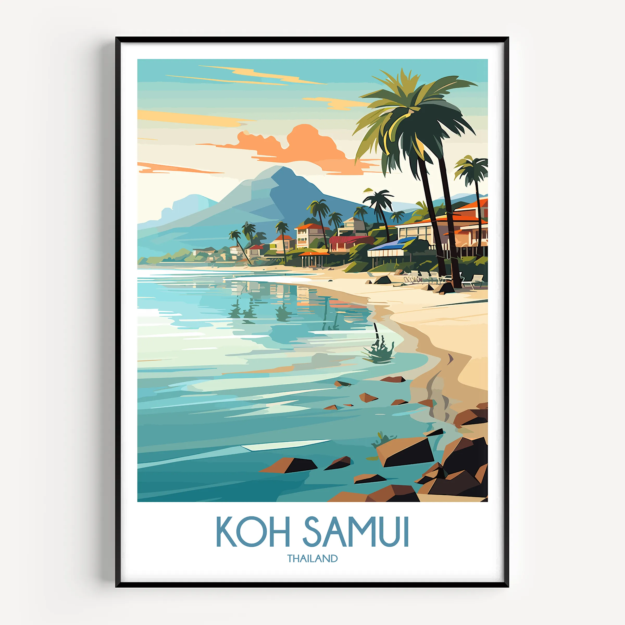 Koh Samui Scenic Landscape Art