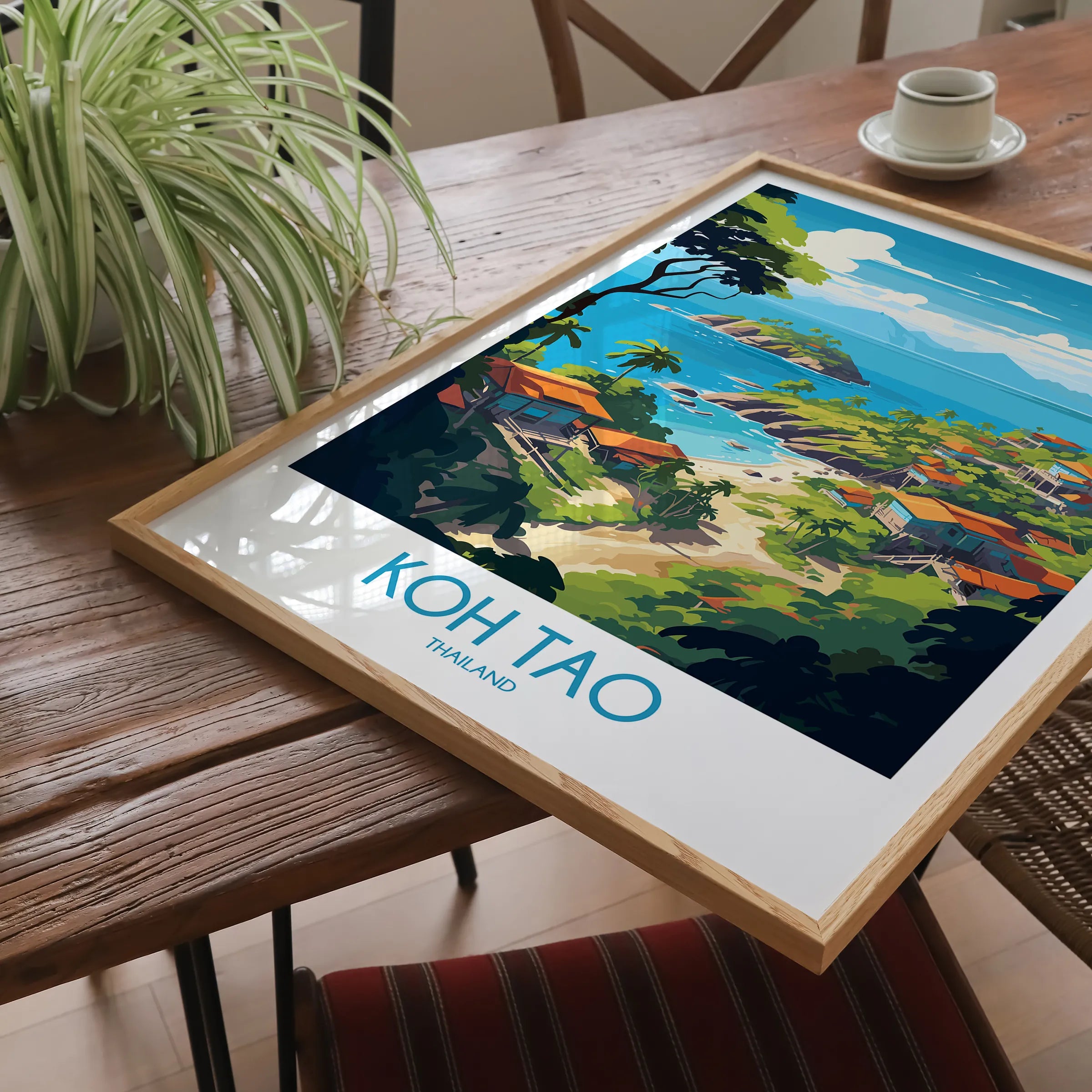 Koh Tao Destination Art Gift