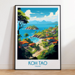 Koh Tao Scenic Landscape Art