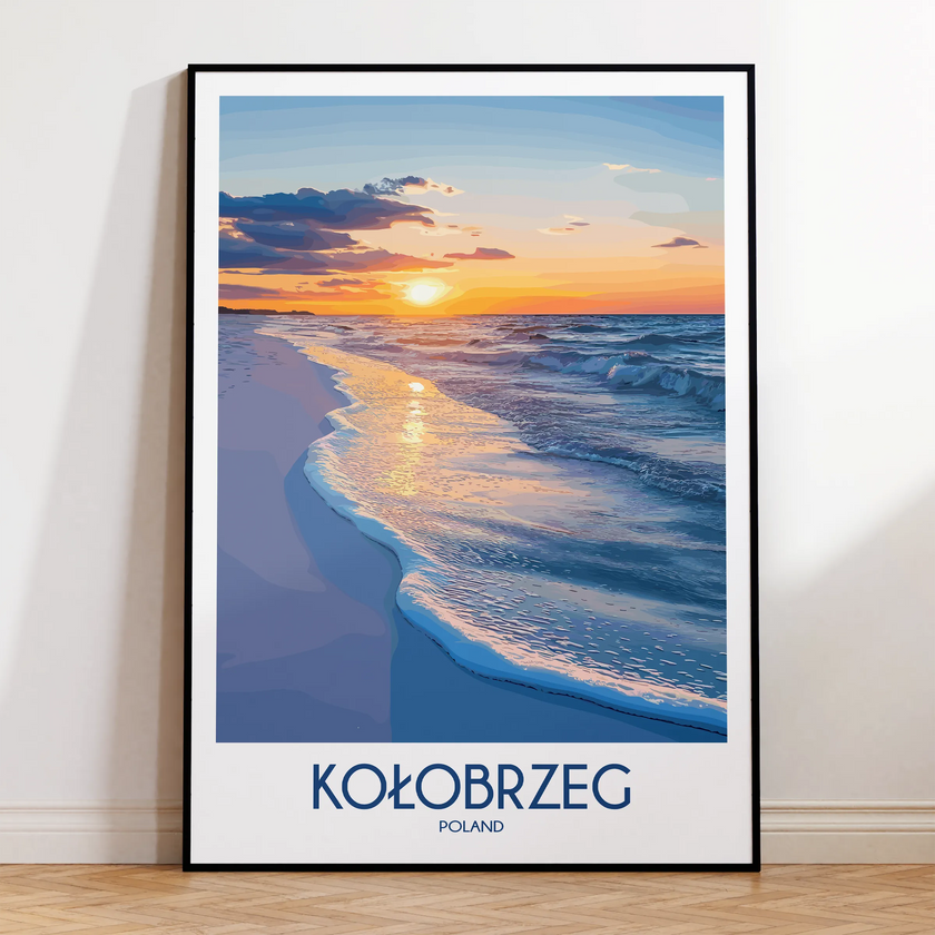 Kolobrzeg Destination Art Gift
