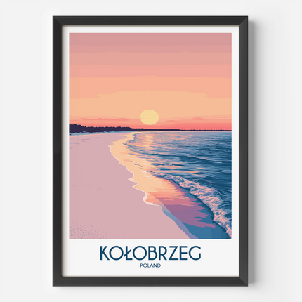 Kolobrzeg Minimalist Wall Art
