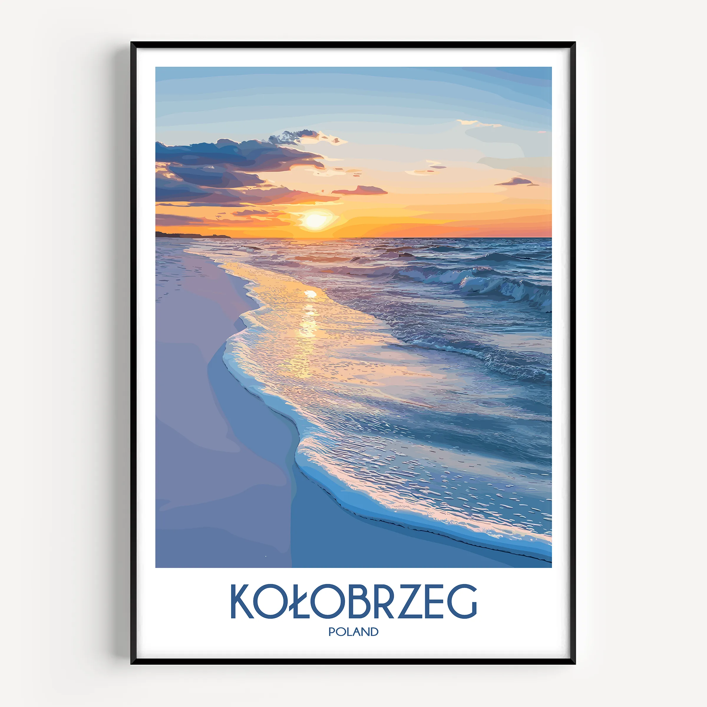 Kolobrzeg Travel Memory Gift