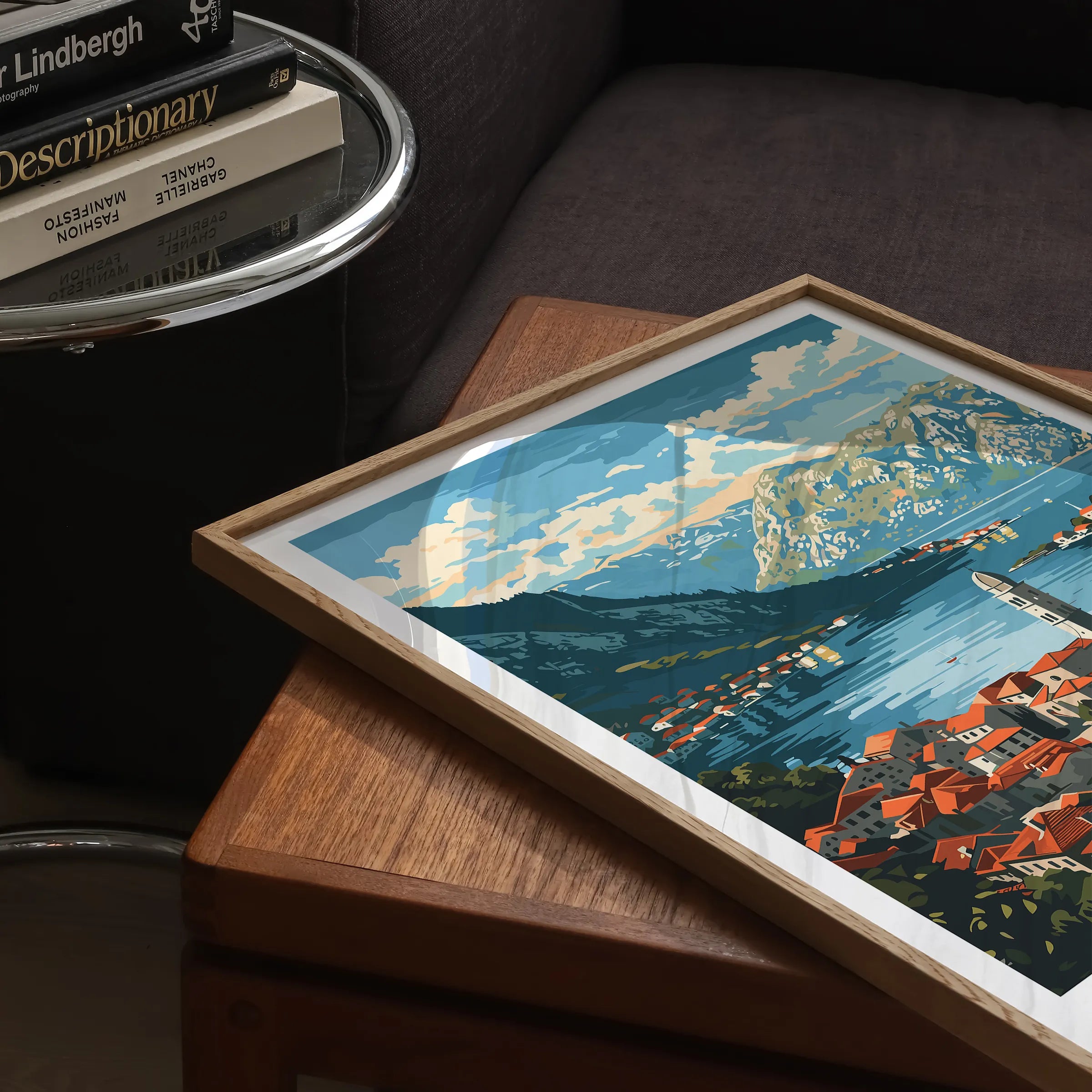 Kotor Scenic Landscape Art
