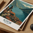 Kotor Scenic Landscape Art
