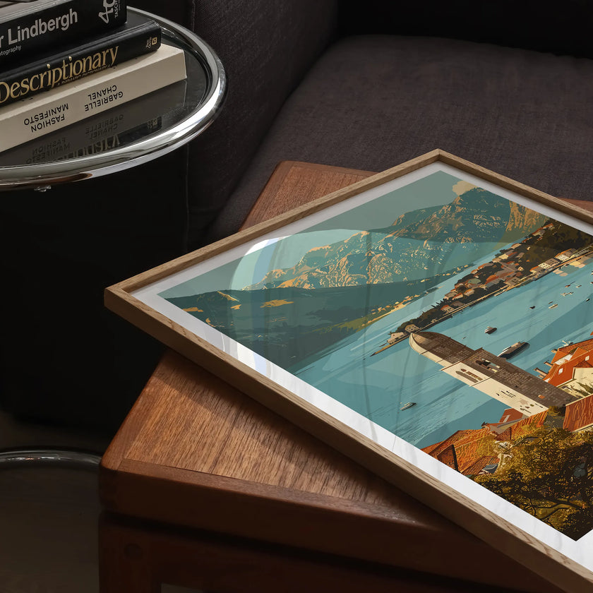 Kotor Vintage Style Print