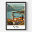 Kotor Vintage Style Print