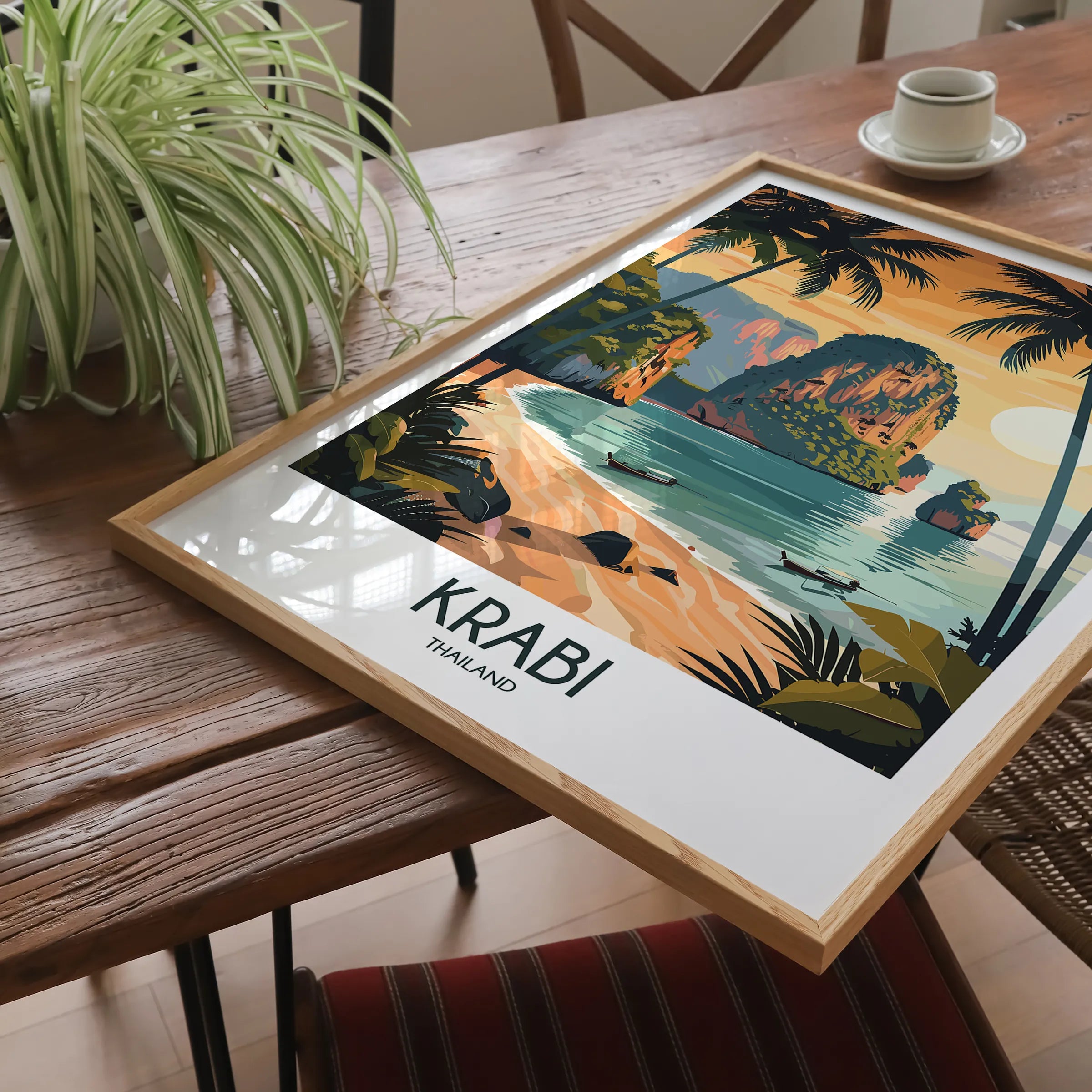 Krabi Minimalist Wall Art