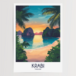 Krabi Minimalist Wall Art