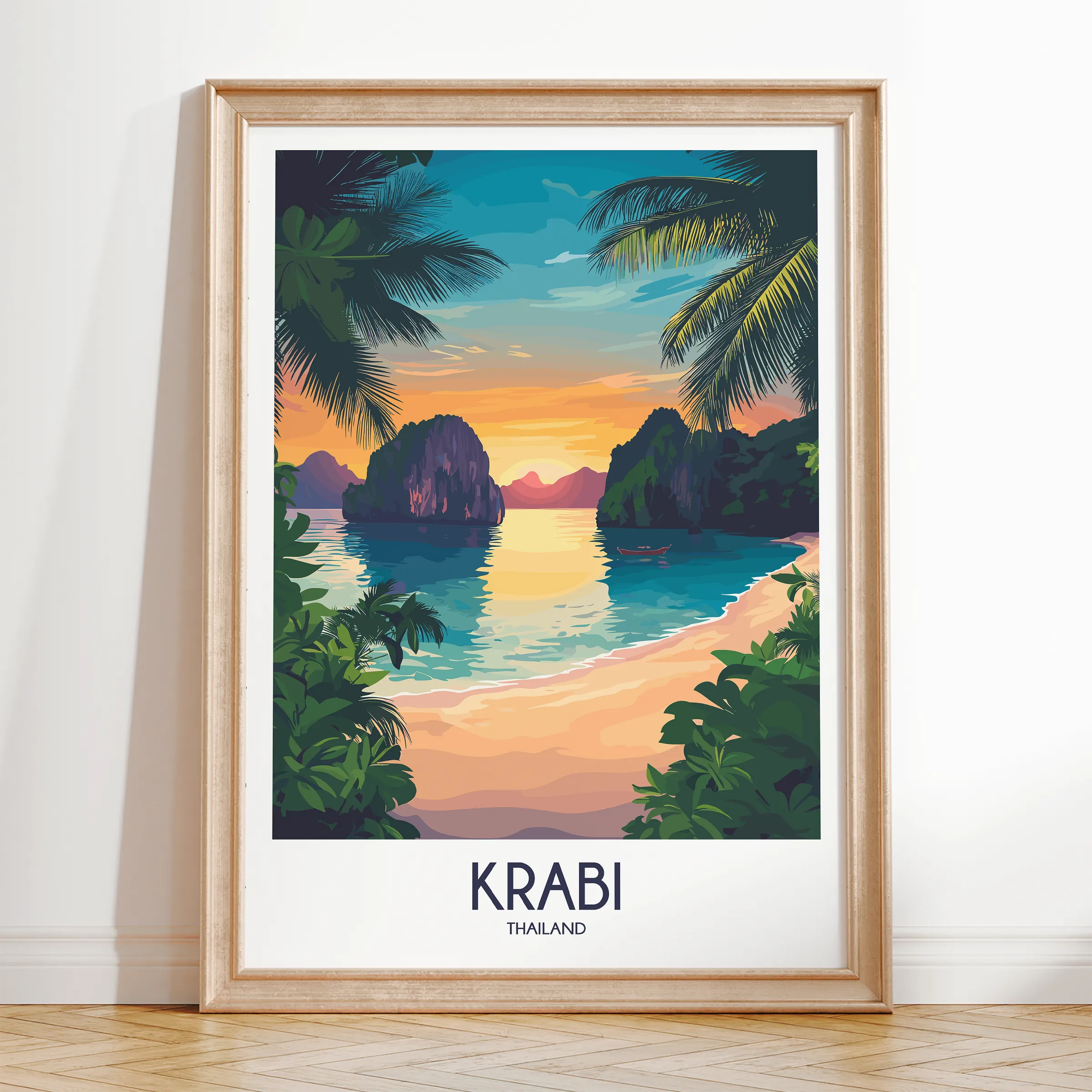 Krabi Scenic Landscape Art