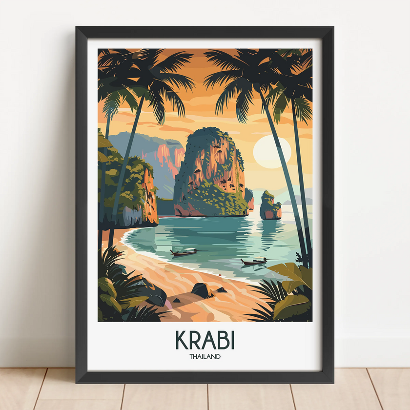 Krabi Scenic Landscape Art