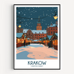 Krakow Destination Art Gift