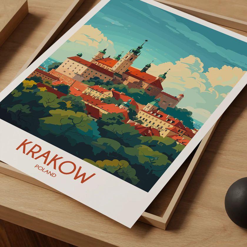Krakow Minimalist Wall Art