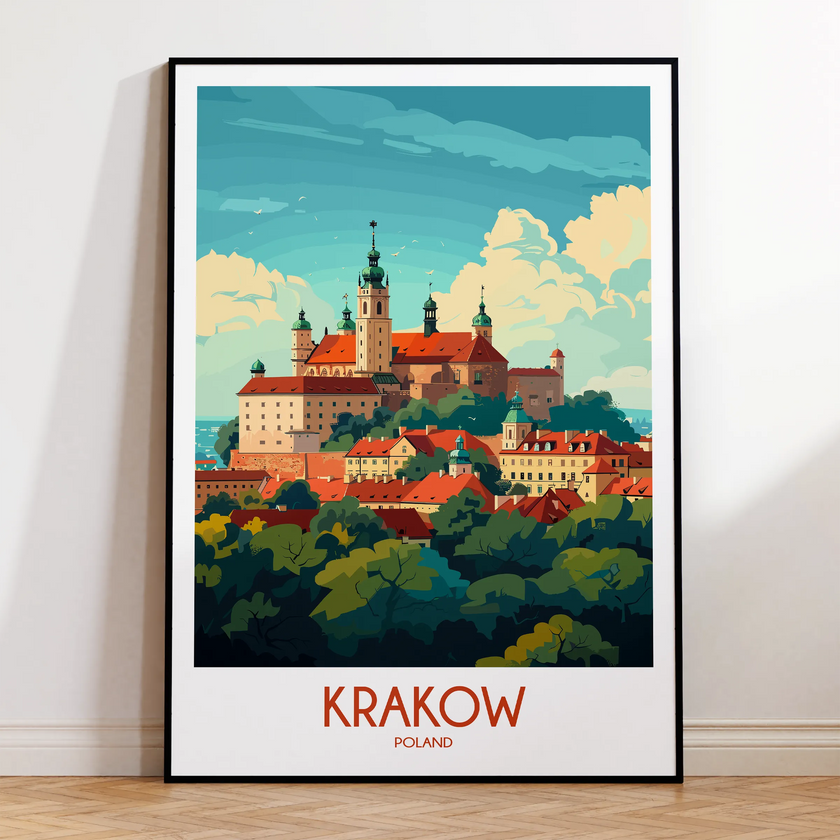 Krakow Scenic Landscape Art