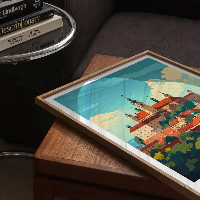 Krakow Souvenir Poster Print