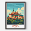 Krakow Souvenir Poster Print
