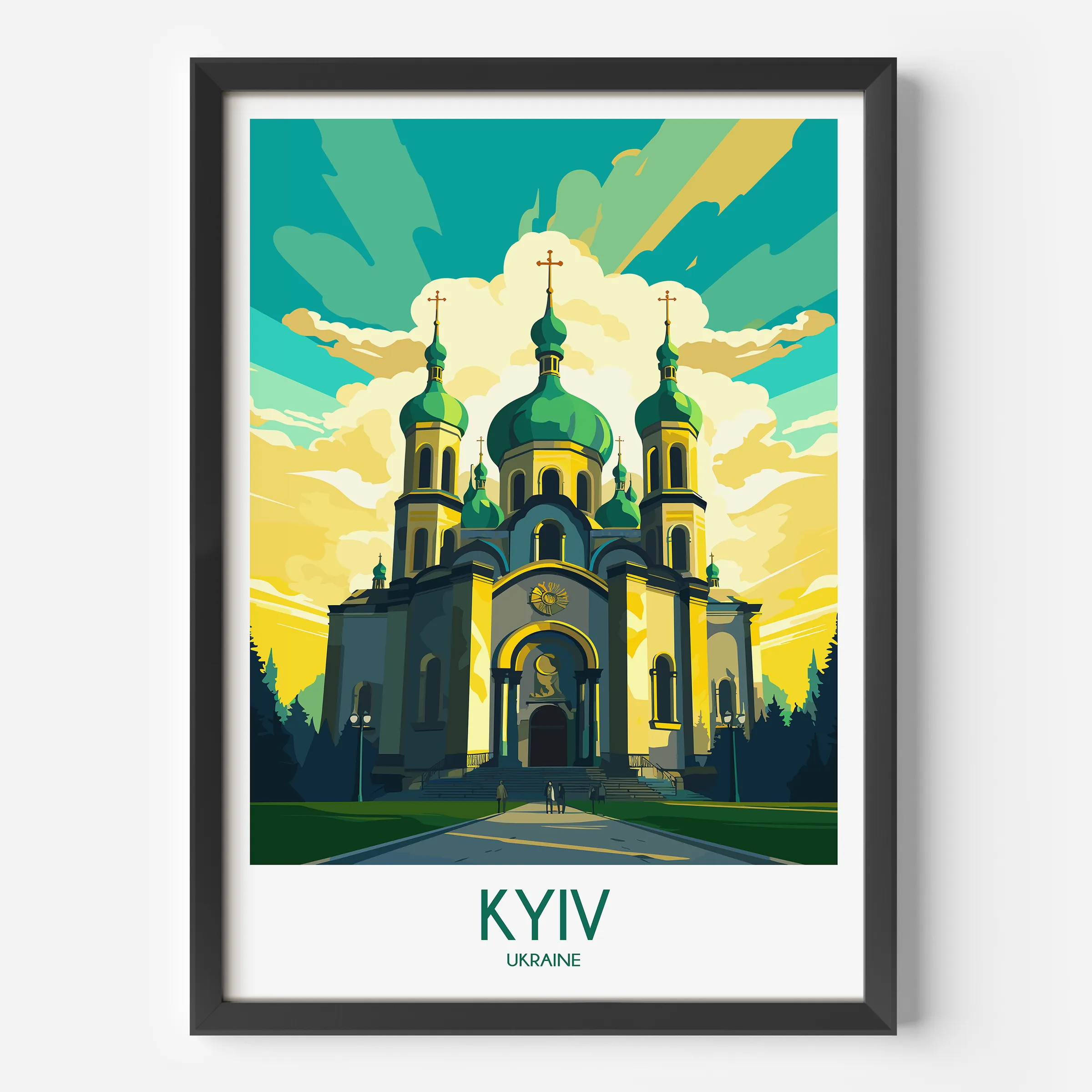 Kyiv Destination Art Gift