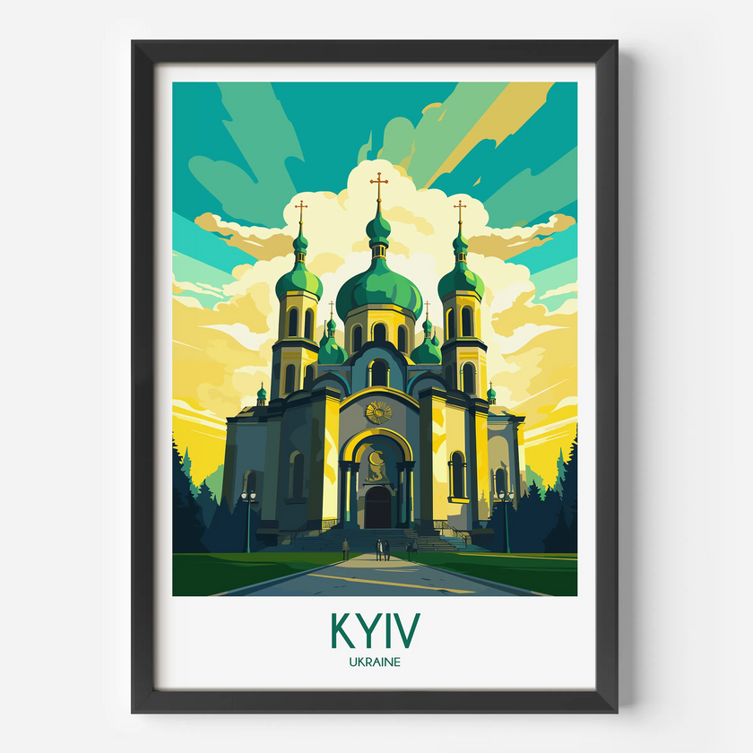 Kyiv Destination Art Gift