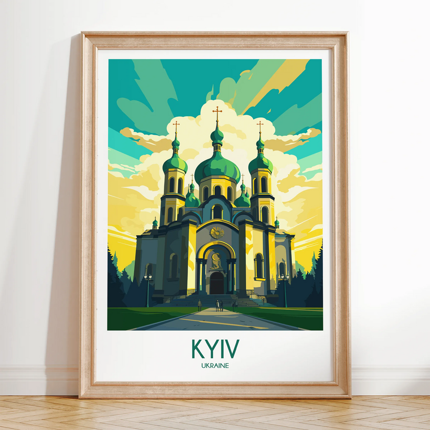 Kyiv Minimalist Wall Art