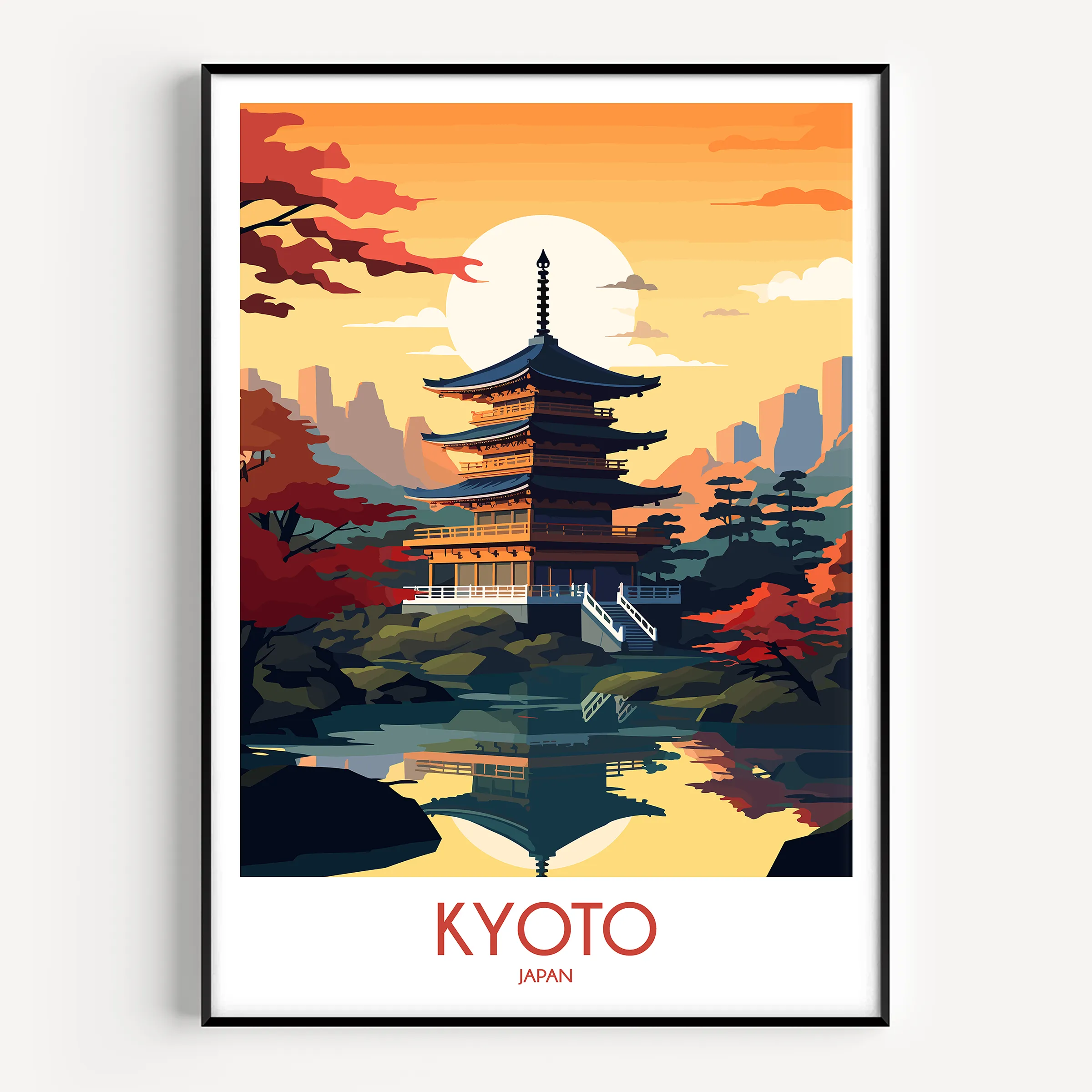 Kyoto Destination Art Gift